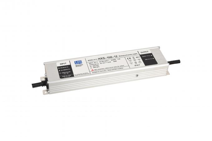 150W 12.5A IP67 Su Geçirmez Güç Kaynağı Sabit Voltaj LED Sürücü 12V 0
